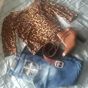 Lucky Brand blouse size S